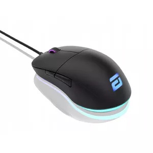 Spēļu pele Endgame Gear XM1 RGB — labroču, optiskā 16000 DPI, USB Type-A, 6 pogas, melna