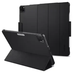 Planšetdatora maciņš Spigen Folio priekš Apple iPad Pro 11" / iPad Air 4 — 27,9 cm (11"), melns