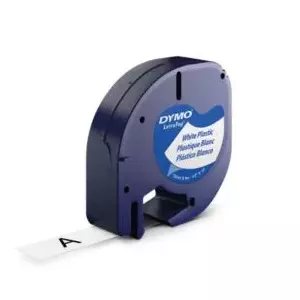 DYMO 12мм LetraTAG пластиковая лента для этикеток Полиэстер 4м