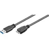 Goobay USB 3.0 SuperSpeed kabelis Melns 3 m Photo 2