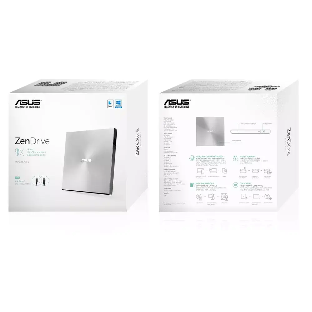 DVD±RW Drive ASUS ZenDrive U9M Photo 6