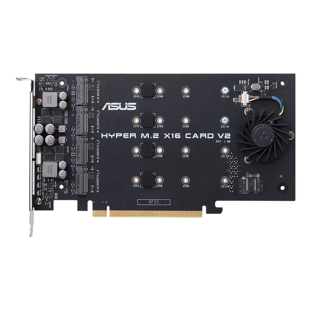 Internal interface card ASUS HYPER M.2 X16 CARD V2 Photo 2