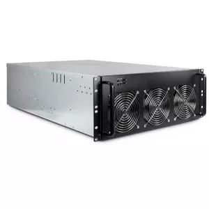 Computer case Inter-Tech 88887236 Rack Black, Grey