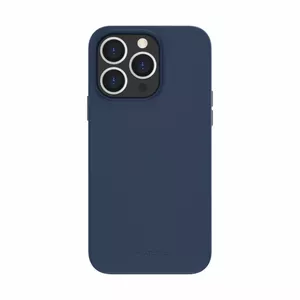 Ādas MagSafe maciņš Evelatus priekš iPhone 14 Pro Max — zils