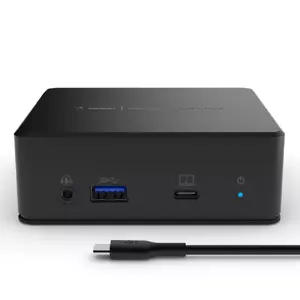 Docking station Belkin USB-C Dual Display Docking Station USB 3.2 Gen 1 Type-C, 85W PD, HDMI, RJ-45, USB-A, USB-C, 3.5mm, Black