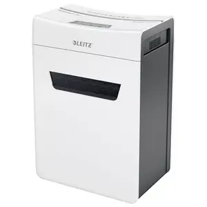 Paper Shredder LEITZ IQ Protect Premium 6M P5 — Micro-cut, 18 L, Touch control, 351×204×355 mm