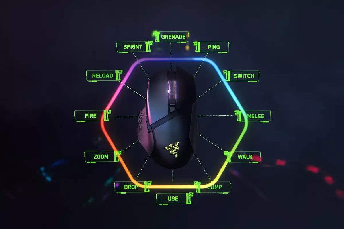 Мышь Razer Basilisk V3 Pro Photo 8