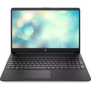 HP klēpjdators 15s-fq2421ng - Intel Core i3 1115G4 - FreeDOS - UHD Graphics - 8 GB RAM - 256 GB SSD NVMe - 39,6 cm (15,6") 1920 x 1080 (Full HD) - Wi-Fi 5 - Jet Black, lakots (apakšdaļa), lakots (vāks un tastatūras rāmis) - kbd: vācu