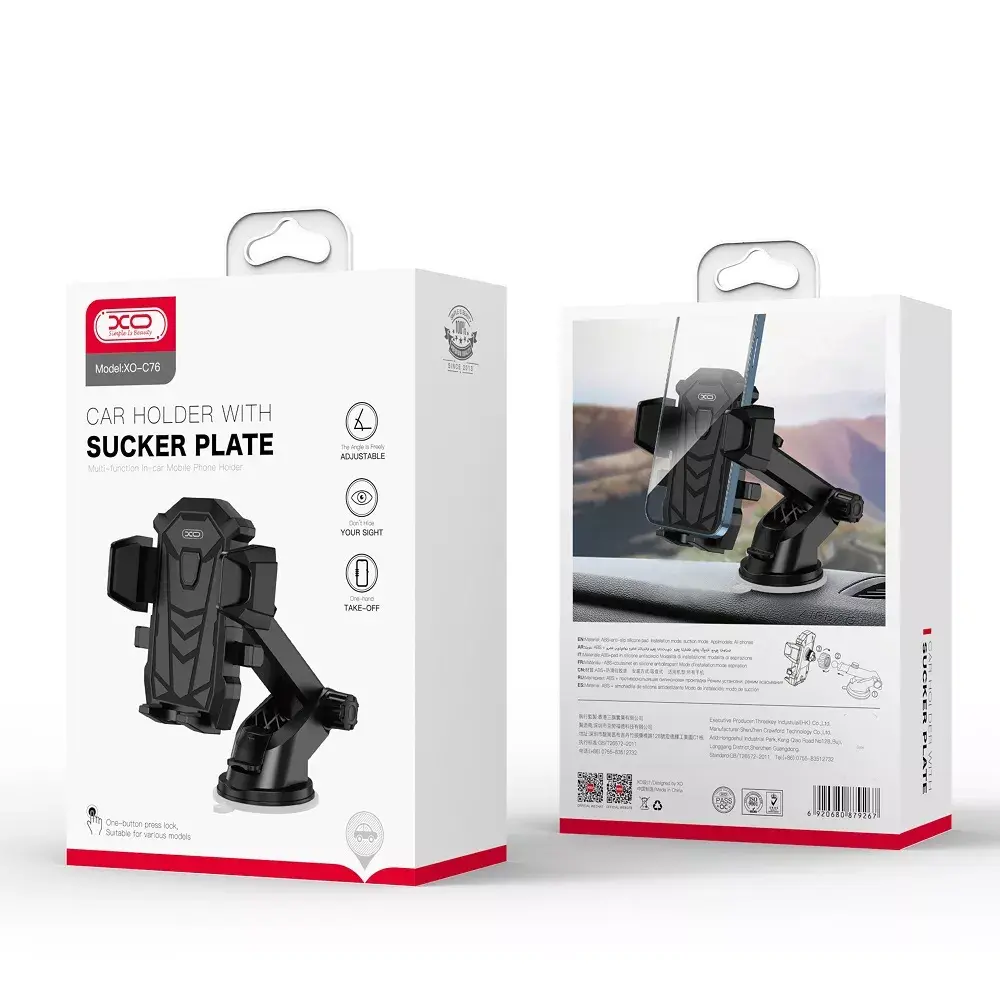 Car phone holder XO C76 with suction cup Photo 5