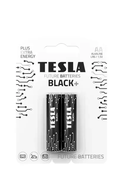 TESLA AA BLACK+ LR06 baterijas Photo 1