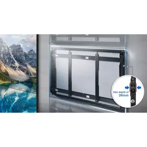 An Industry-Leading Slim Depth Enhances your Business Environment
