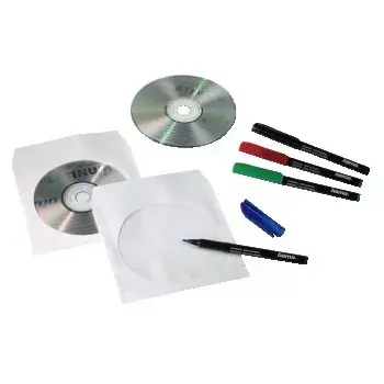 CD-ROM papīra apvalki Hama 62671 Photo 3