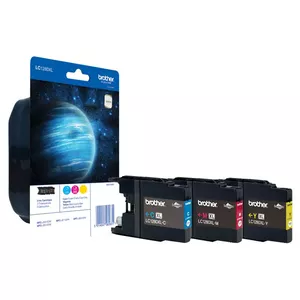 Картридж Brother Ink LC1280XLRBWBP XL Multipack C,M,Y