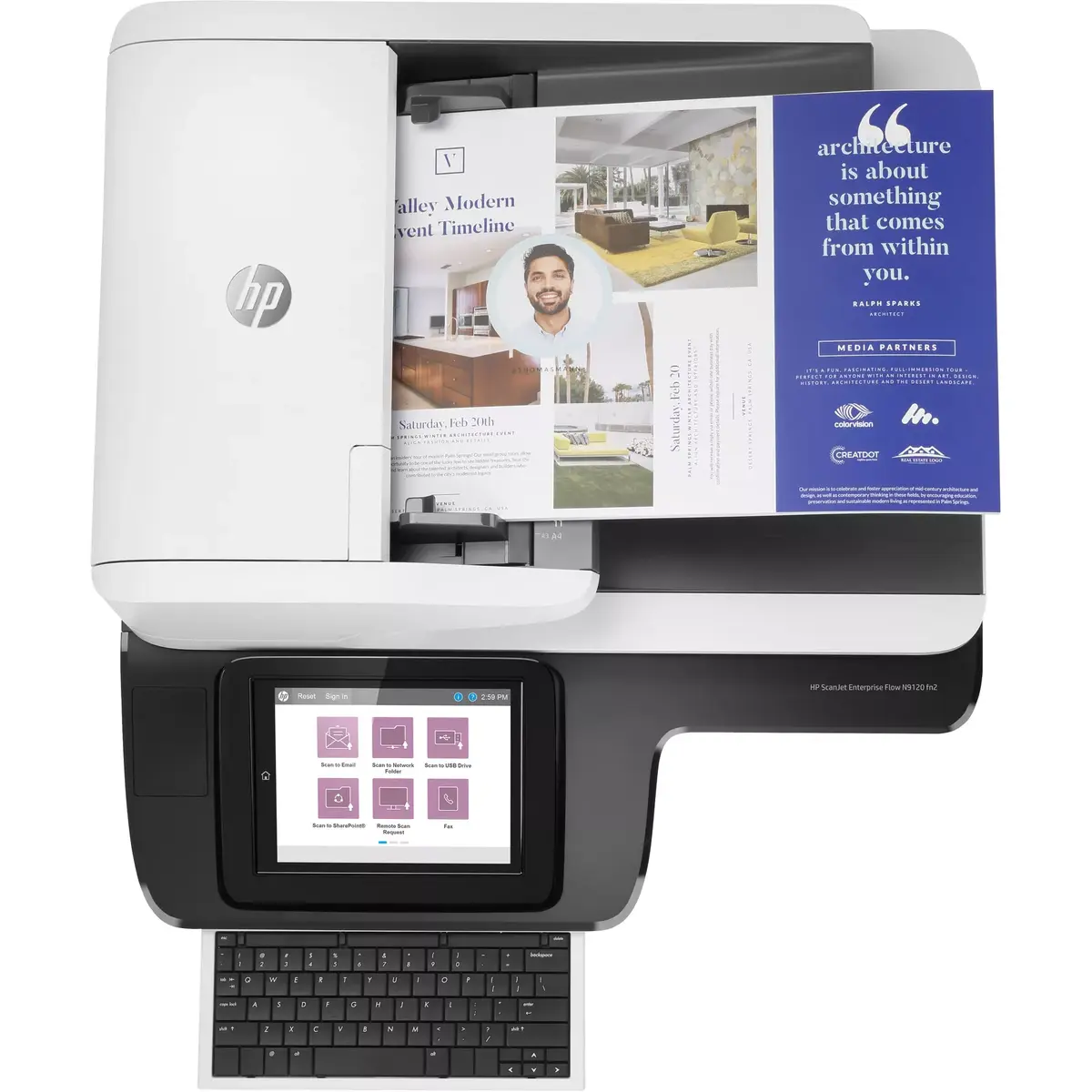 Scanner HP Scanjet Enterprise Flow N9120 fn2 Photo 9