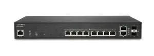 Управляемый коммутатор SonicWall SWS12-10FPOE L2 Gigabit Ethernet с 10 портами и PoE