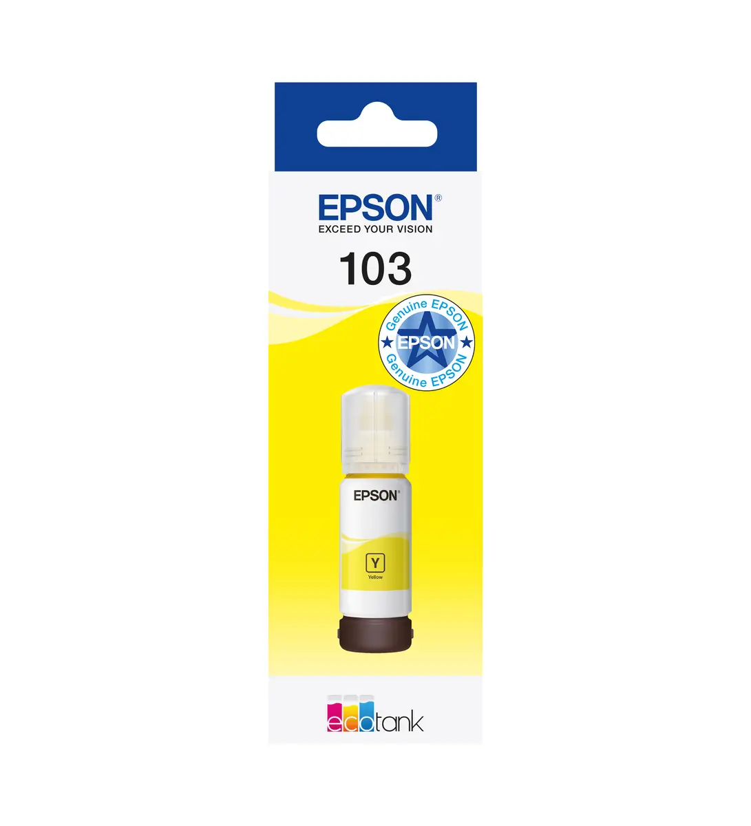 Epson 103 EcoTank Yellow tintes pudele