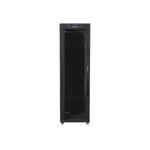 Шкаф стойка LANBERG 19" напольный 42U модель FF01-6042-12BL, корпус для сетевого оборудования