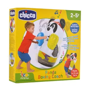 Bērnu sporta rotaļu komplekts CHICCO PANDA BOX FIT FUN — ar bateriju barošanu