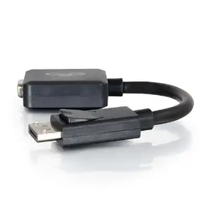C2G Active Adapter Converter DisplayPort Male to VGA Female 0.2 m Black