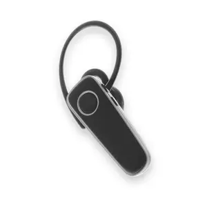Insmat BT-V41 Wireless Bluetooth Headset Monaural In-ear Ear-hook Office Call Center Black Silver Built-in Microphone 10 m Range