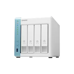 QNAP TS-431K datu uzglabāšanas serveris NAS Tower Ethernet/LAN savienojums Balts Alpine AL-214