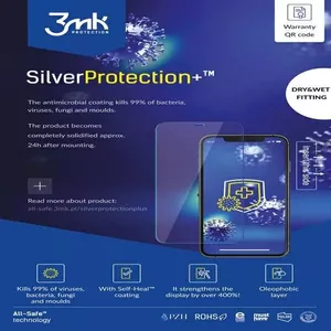 Набор экранной защиты 3MK All-In-One SilverProtection+ — влажная сборка, упаковка 5 шт.