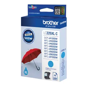 Ink Cartridge Brother LC-225XLC Cyan
