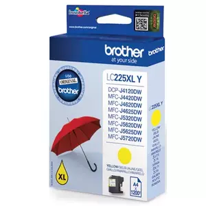 Картридж Brother LC225XLY Желтый
