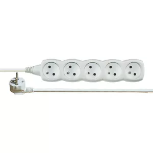 Распределитель питания EMOS 1902051000 PDU 5 розеток 10 м кабель 10 A 220–240 V белый