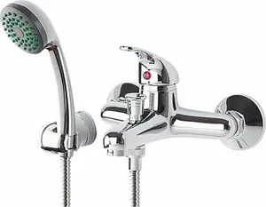 Perfexim Irys Wall-Mounted Bath Faucet, Chrome