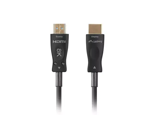 LANBERG HDMI kabelis CA-HDMI-30FB-0300-BK 40 m Photo 2