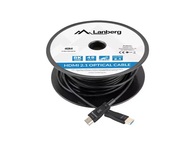 LANBERG HDMI-кабель CA-HDMI-30FB-0400-BK 40 м Photo 3