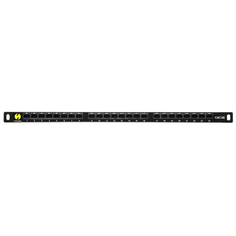 NETRACK 104-10 патч-панель 24 порта 0.5U Photo 2