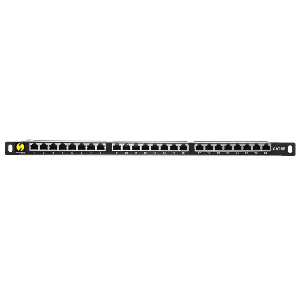 NETRACK 104-12 24-port patch panel 0.5U Photo 2