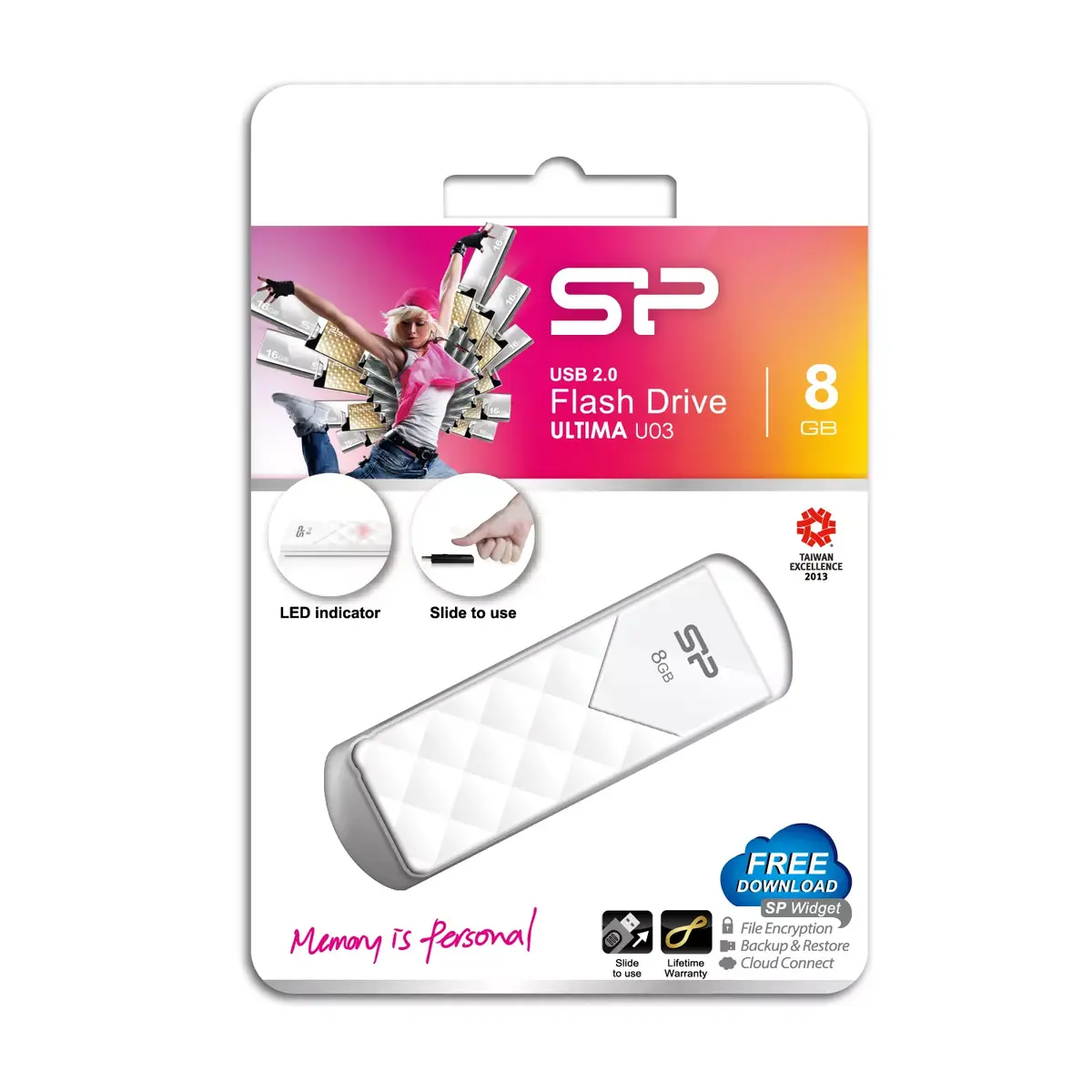 USB флеш-память Silicon Power 8GB Ultima U03 Photo 3