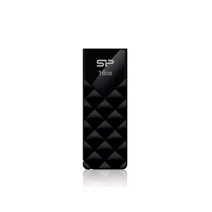 USB flash drive Silicon Power Ultima U03 16 GB USB Type-A 2.0, slide, black, 13 g