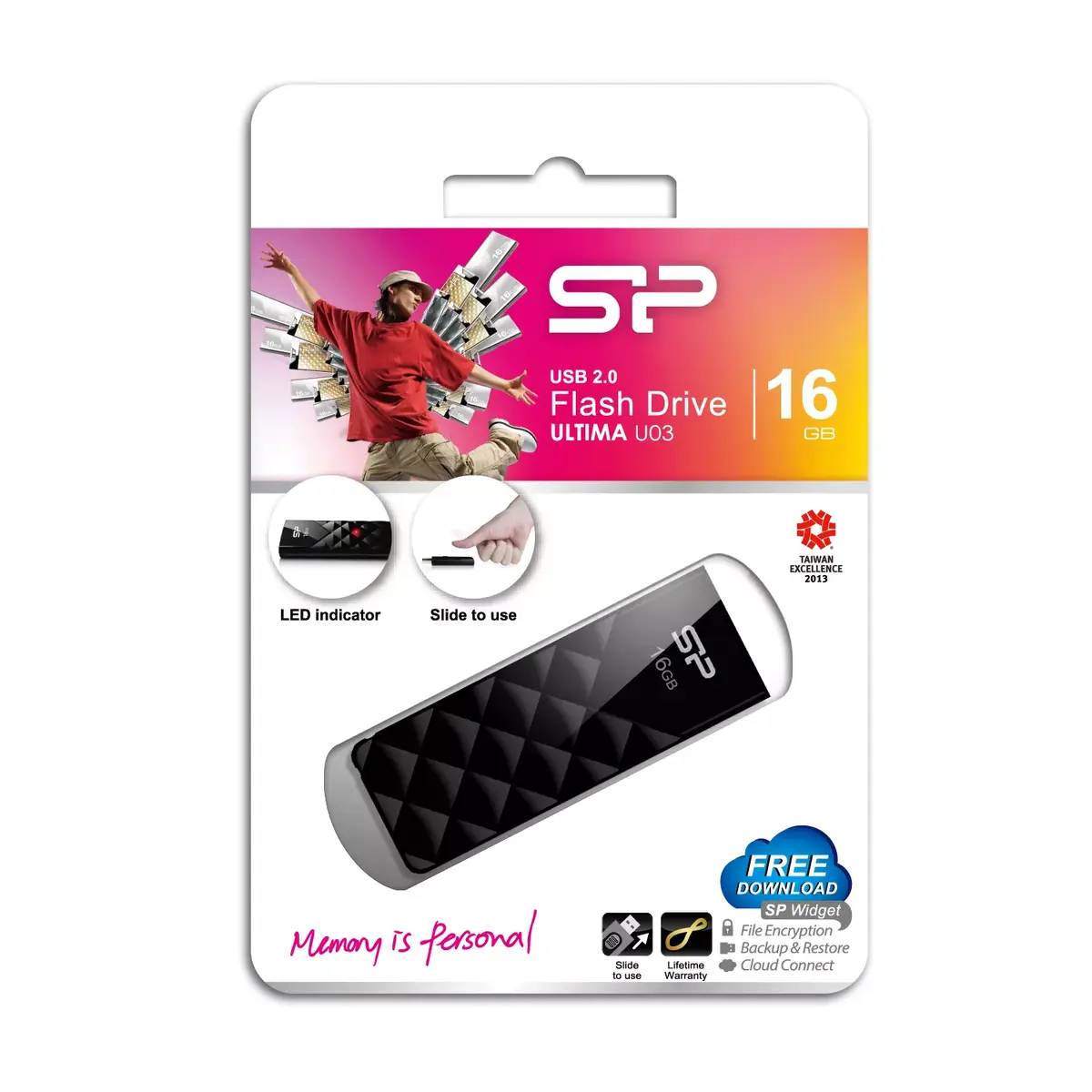 USB флеш Silicon Power Ultima U03 16 GB Photo 6