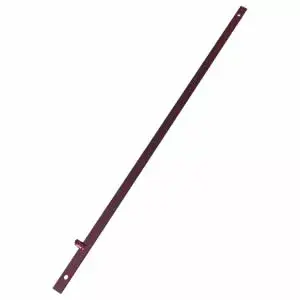 Шина заземления (вертикальная) Triton 45U, коричневая, для стоек 45U
