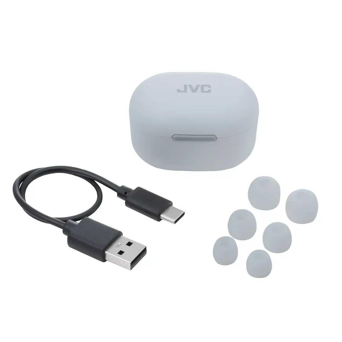 Austiņas JVC Active Noise Cancelling TWS White Photo 8