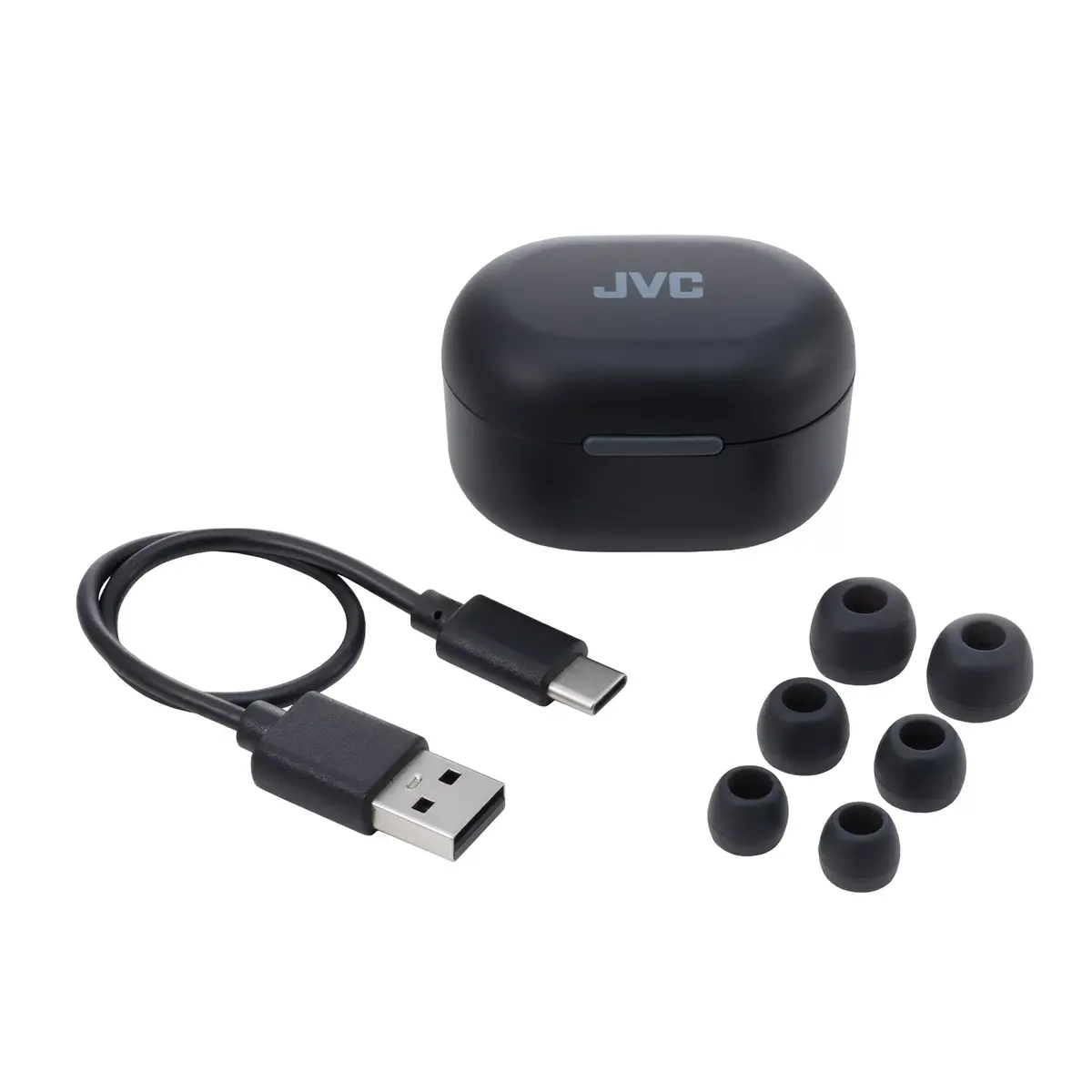 Austiņas JVC Active Noise Cancelling TWS Black Photo 8