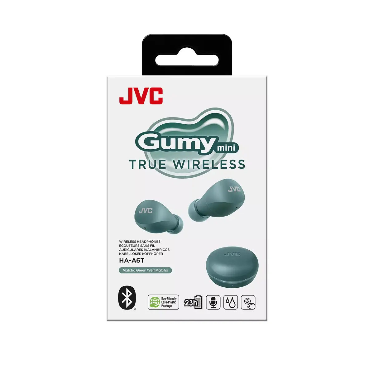 Austiņas JVC Gumy Mini TWS Green Photo 7