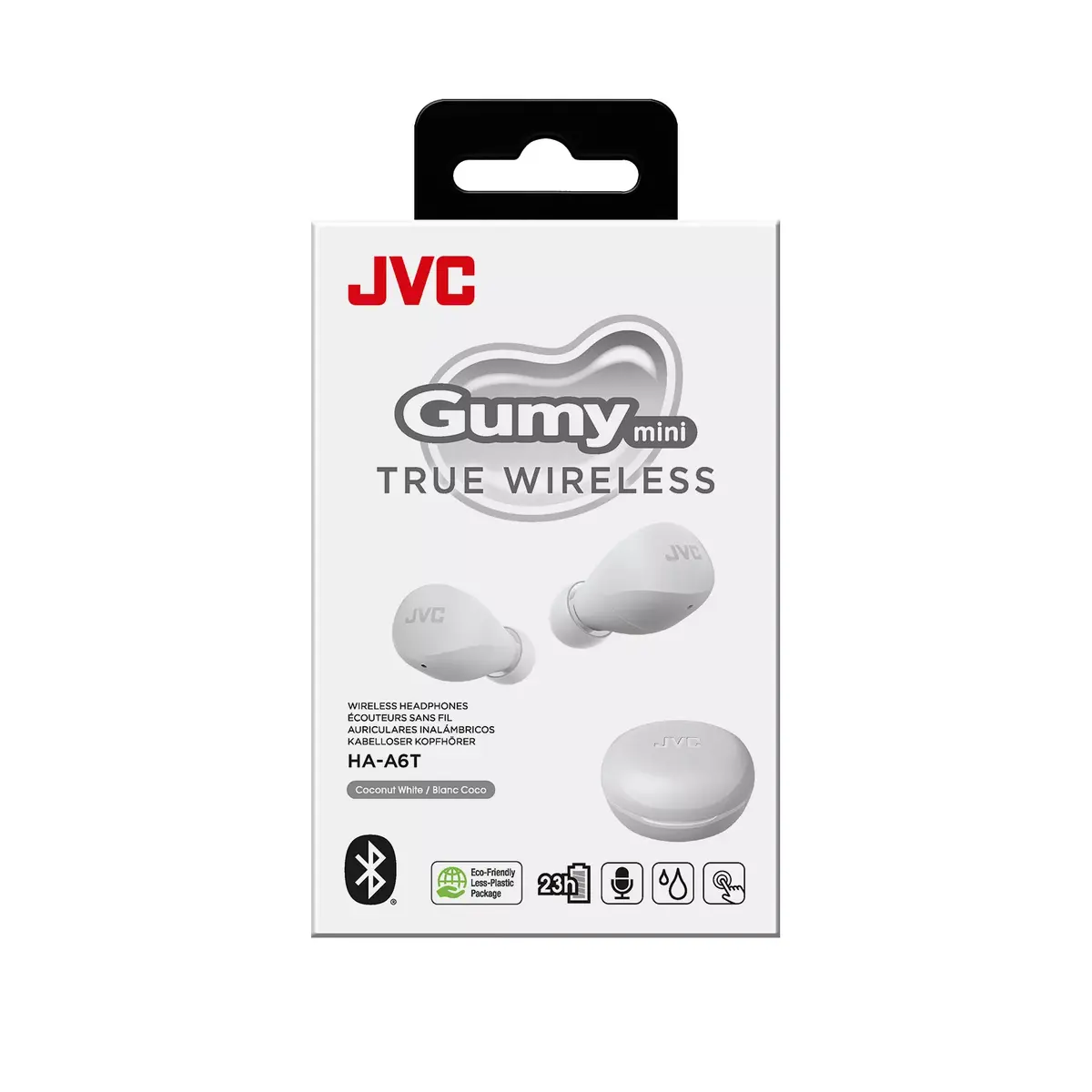 Austiņas JVC Gumy Mini TWS White Photo 7