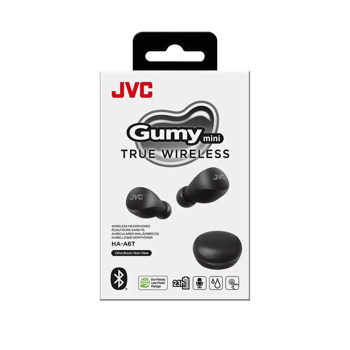 Austiņas JVC Gumy Mini TWS HA-A6T-B-U Photo 7