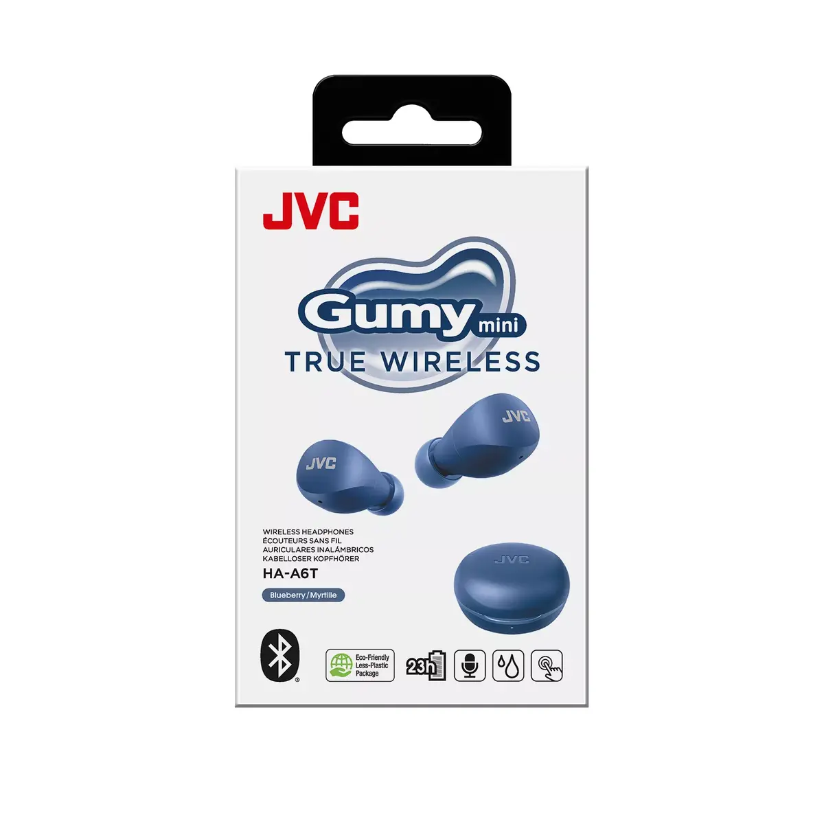 Austiņas JVC Gumy Mini TWS Blue Photo 7