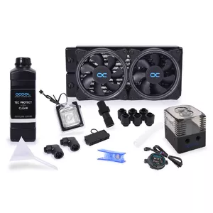 Ūdens dzesēšanas komplekts Alphacool ST30 12 cm Melns Gaisa plūsma 104.49 m³/h