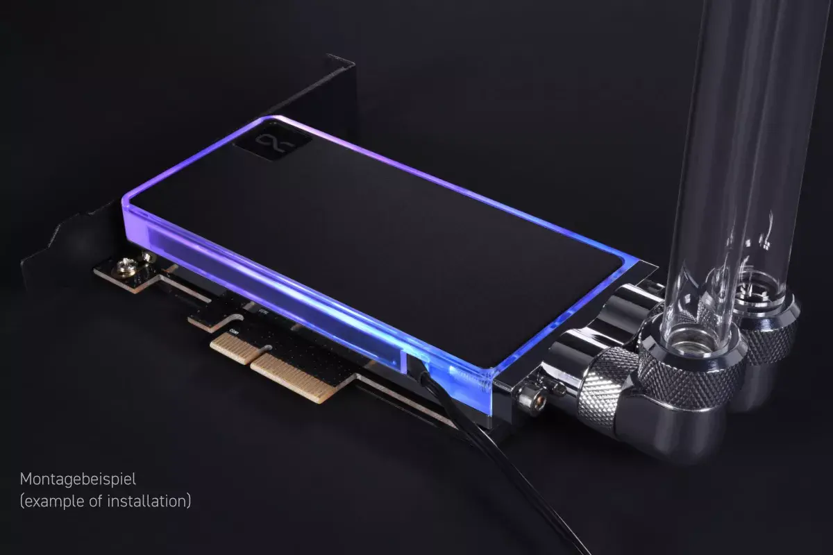 Ūdens bloks + Aizmugurējā plāksne Alphacool 13079 Photo 7