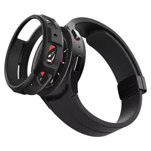 Чехол Spigen Liquid Air для Galaxy Watch 5 Pro — TPU чёрный, 50×15×48 мм