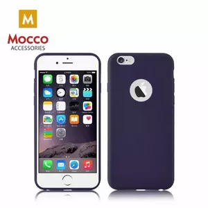 Silikona apvalks Mocco priekš Samsung G955 Galaxy S8 Plus, ultra plāns soft matte 0,3 mm, zils