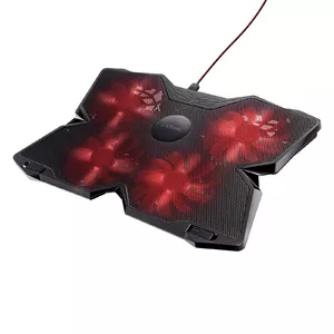 Trust GXT 278 atdzesējošais paliktnis portatīvajiem datoriem 43,9 cm (17.3") Melns