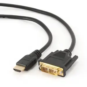 Gembird CC-HDMI-DVI-0.5M video kabeļa adapteris, 0.5 m, HDMI uz DVI-D, melns